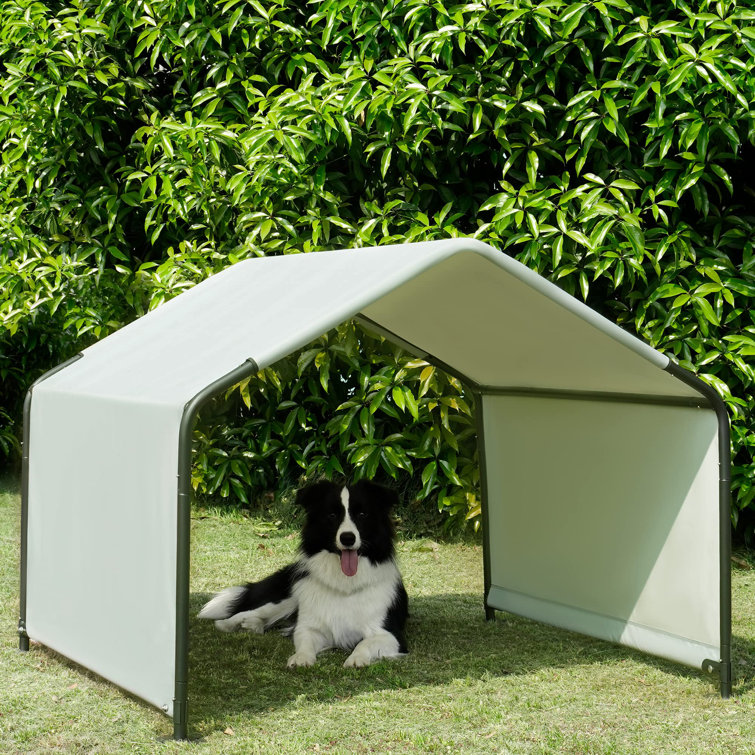 Portable dog shop tent kennel